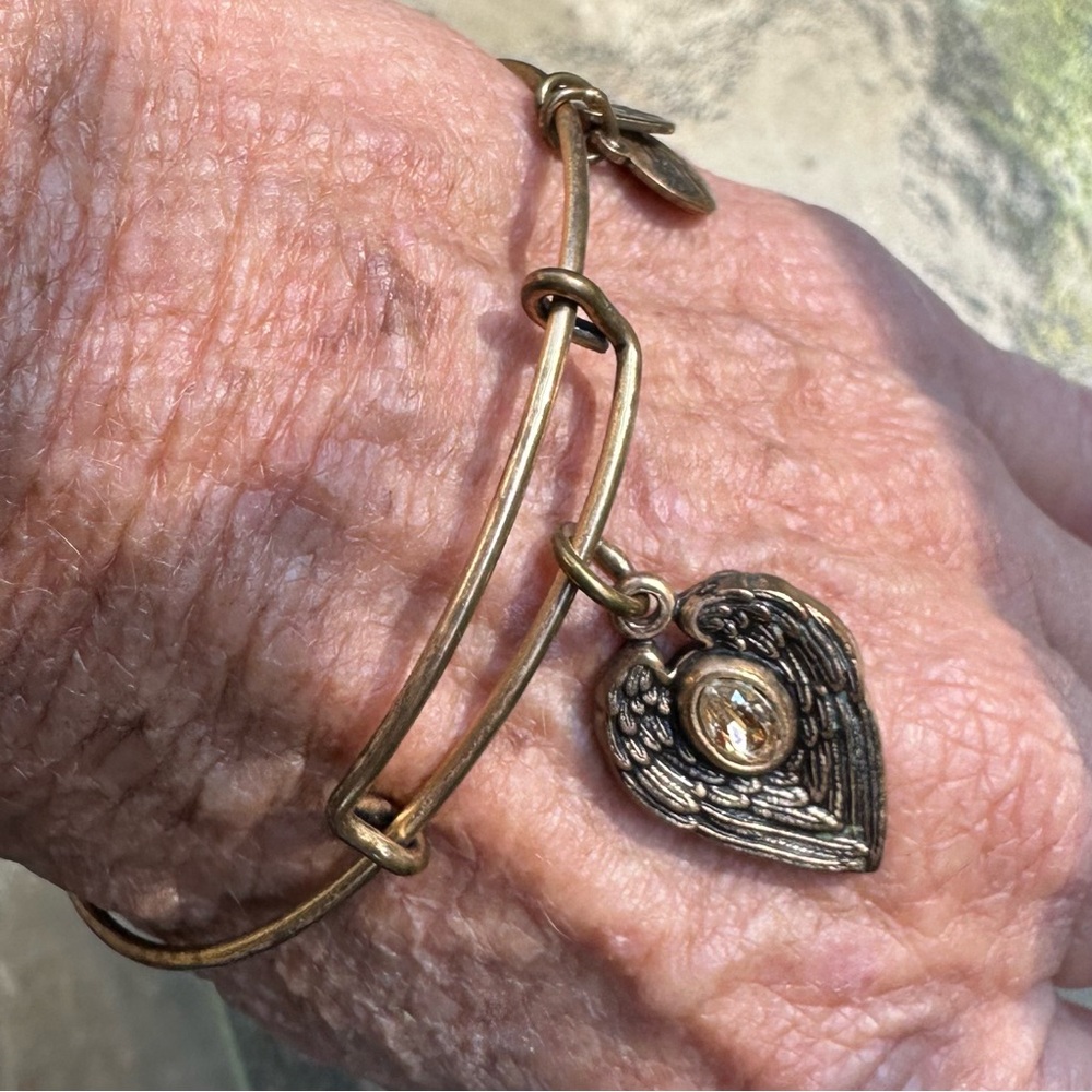 Alex and Ani Bangle Bracelet Guardian Angel Direction Divine Aid Coppure - Picture 5 of 6
